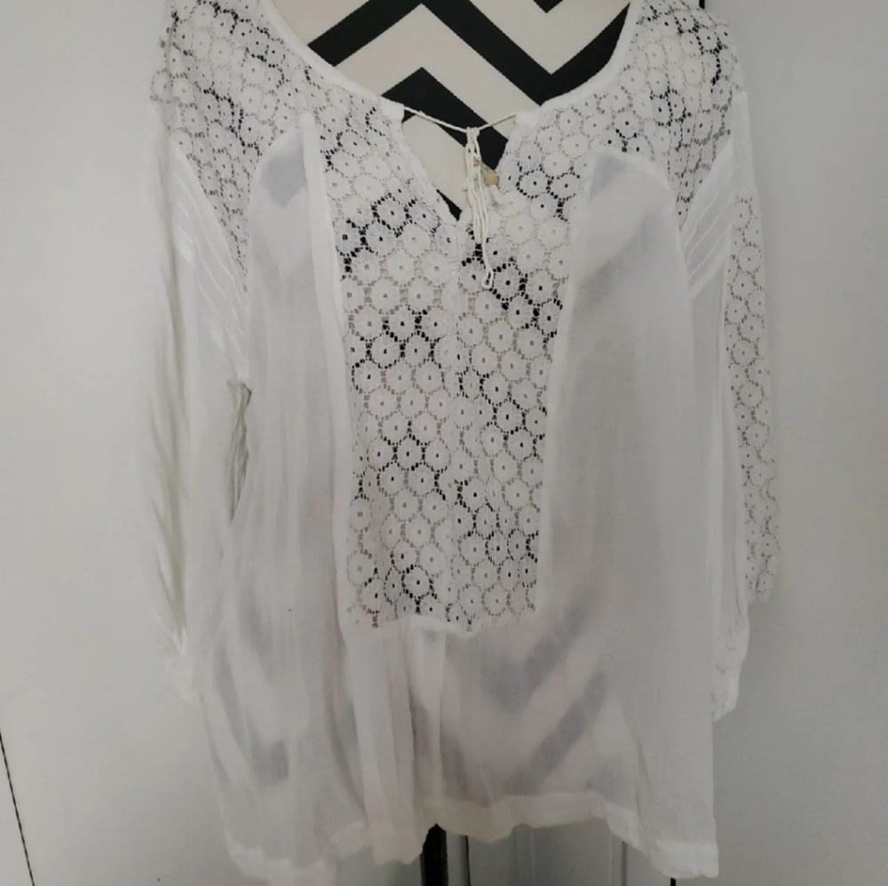 Free people deadstock boho blouse